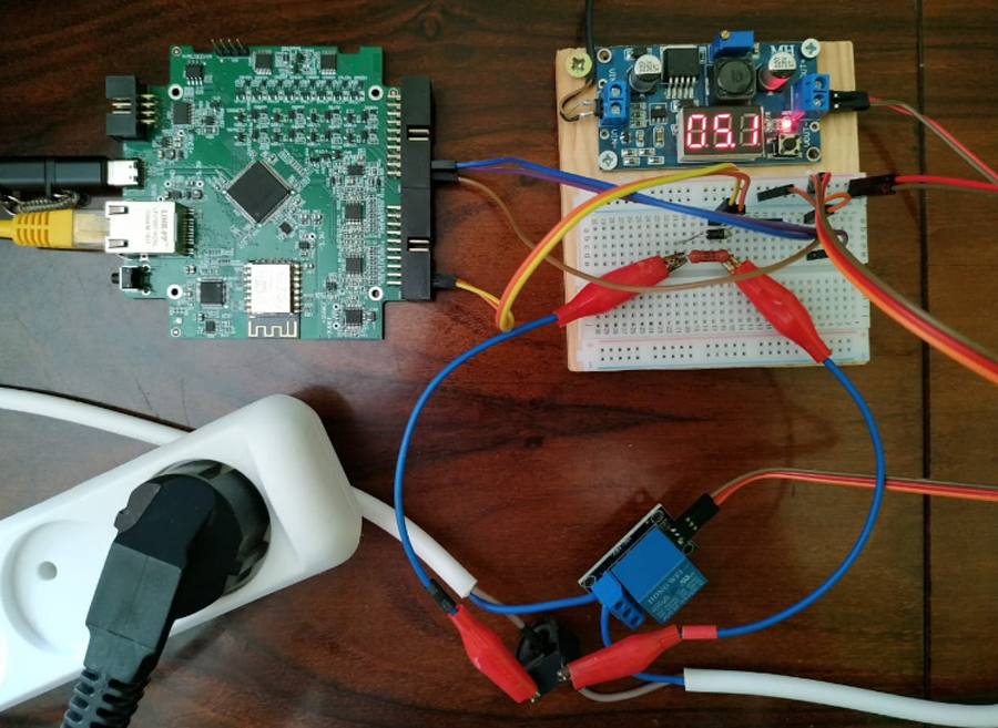 Testing the Chinese relay using Fork and Python