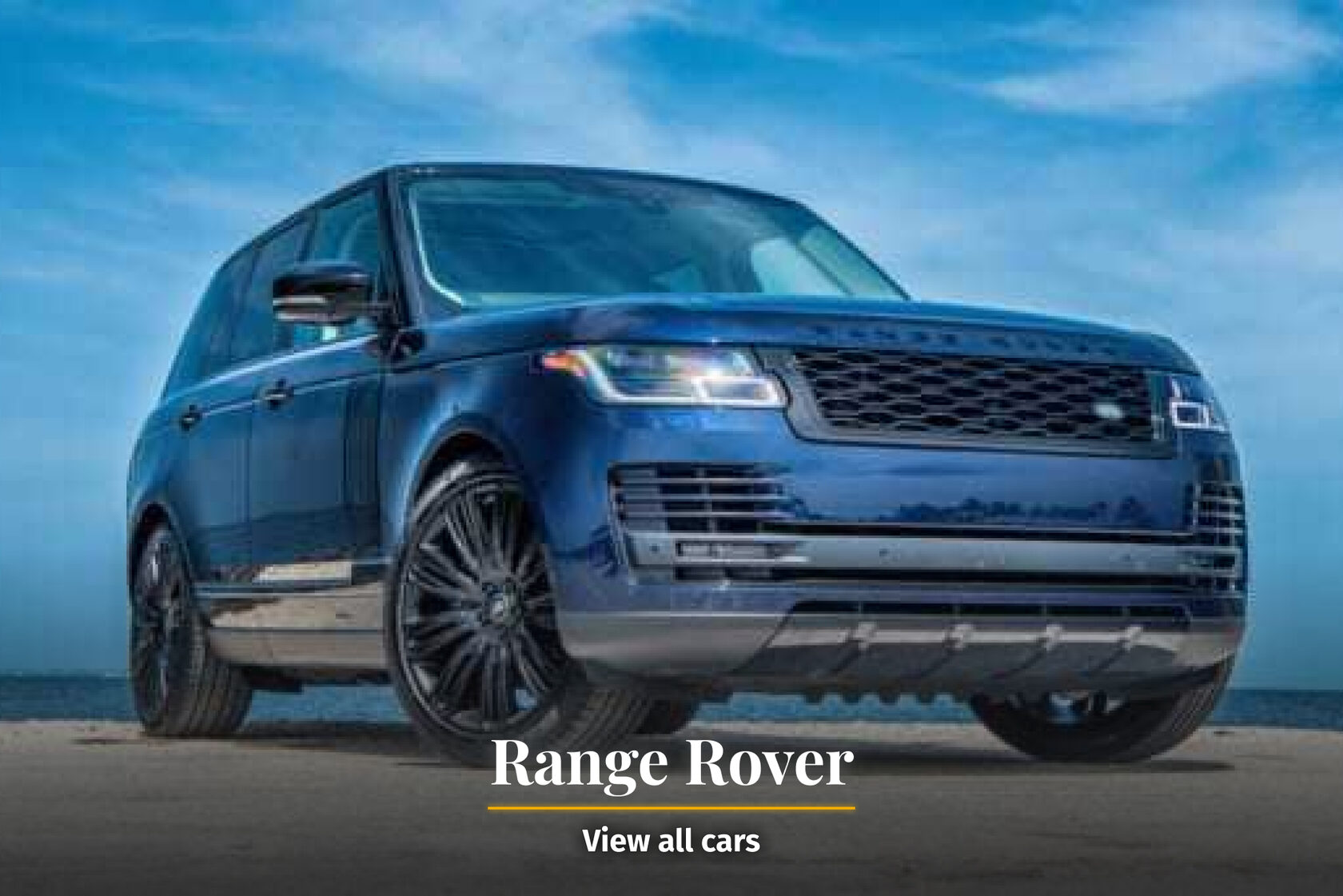Rent Range Rover in Miami - MHP Exotic Car Rentals