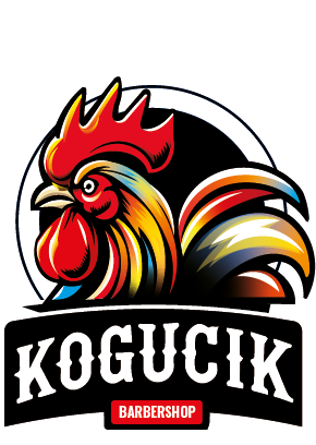 logo strzyżalnia kogucik