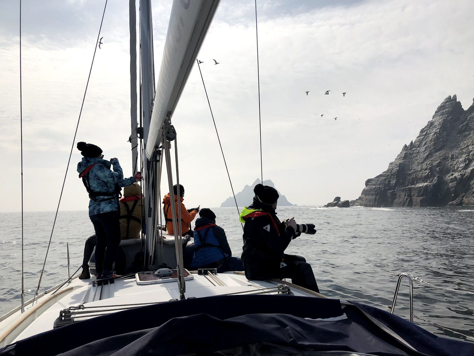 sailing skellig island