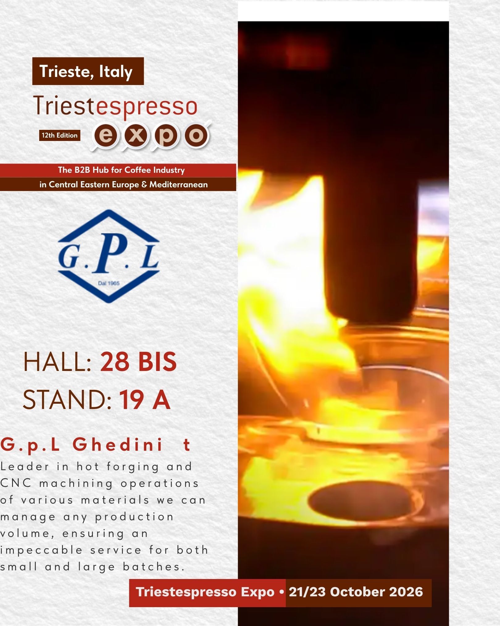 G.p.L Ghedini - Stand Triestespresso Expo