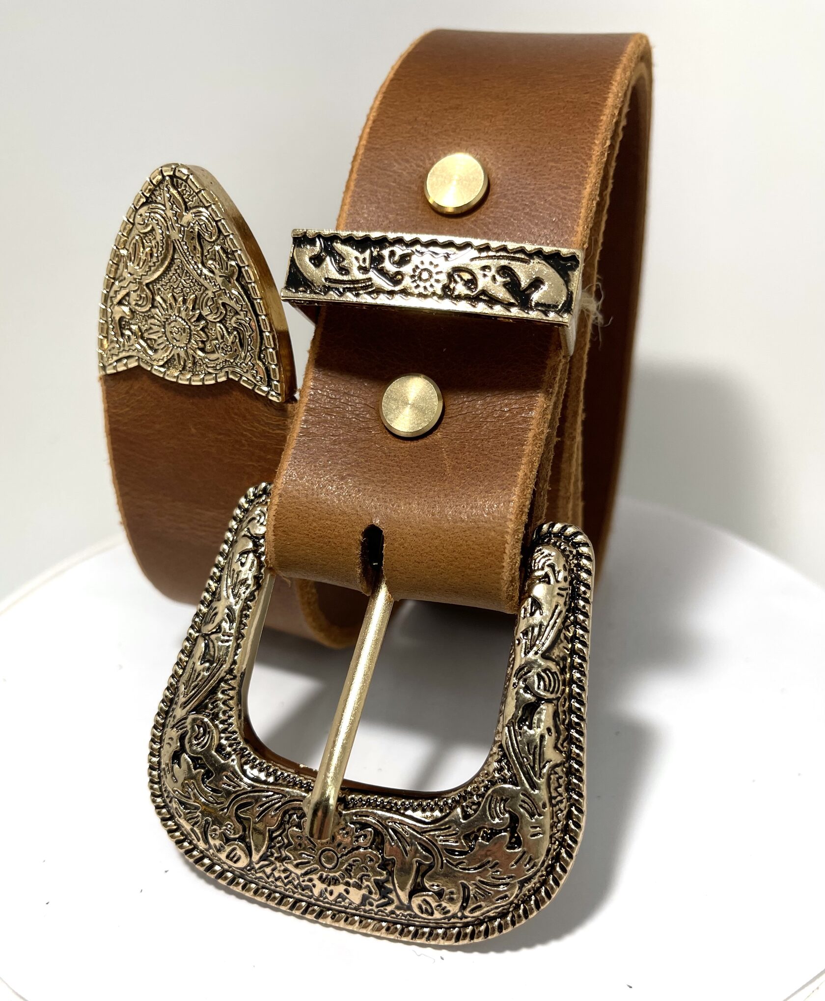 Western Leather Belt
