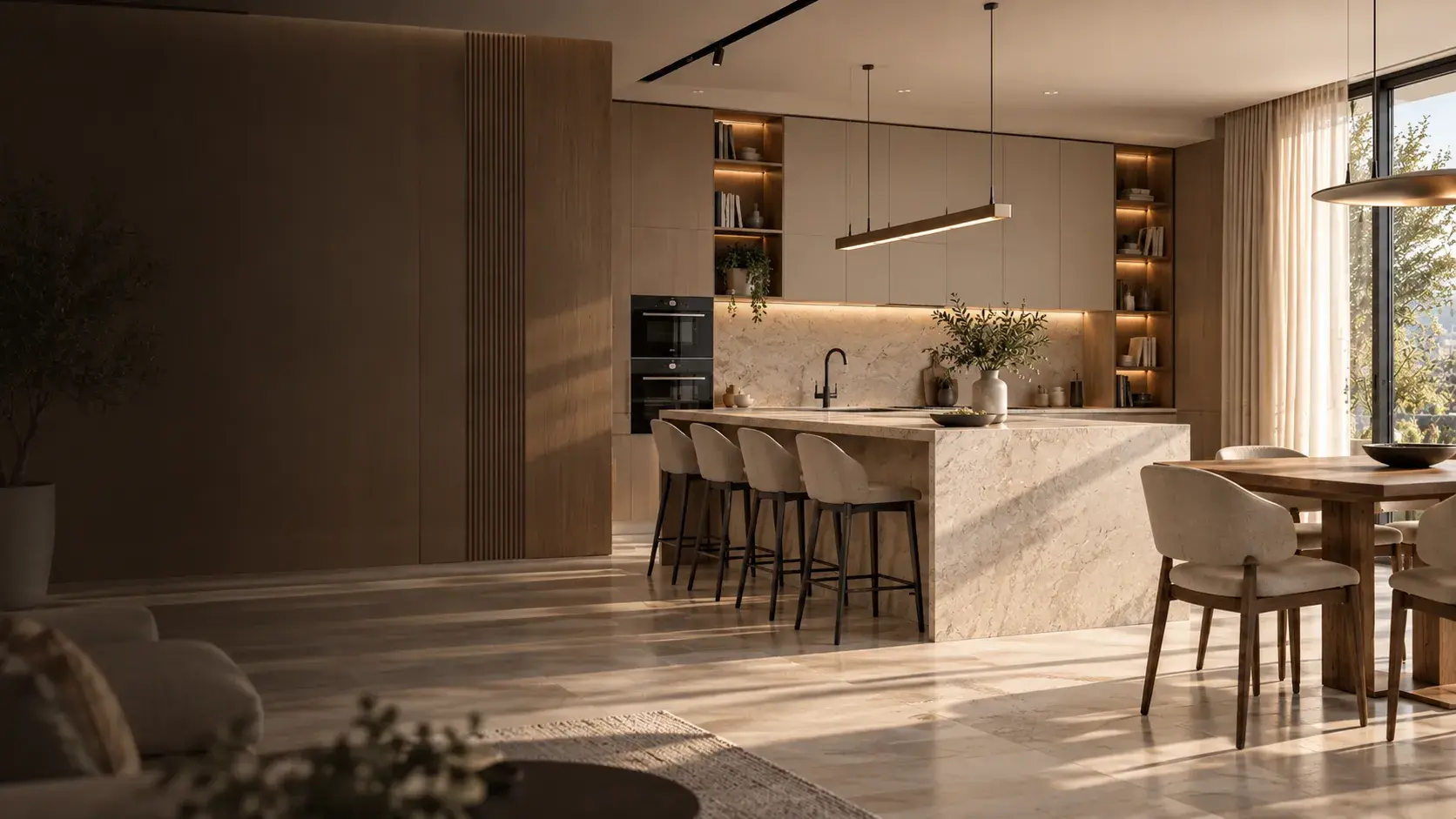 Interior premium cu mobilier la comandă FaurMobila