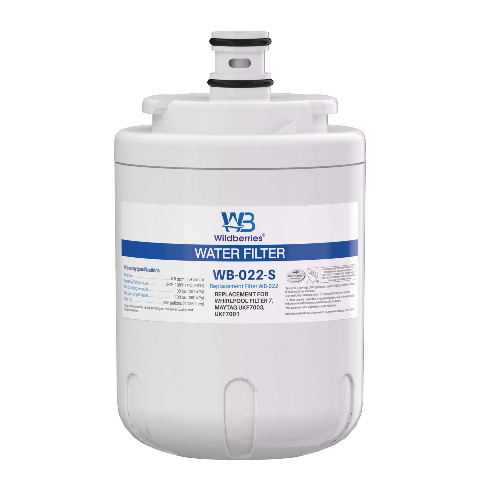WB-022-S Wildberries Refrigerator Water Filter