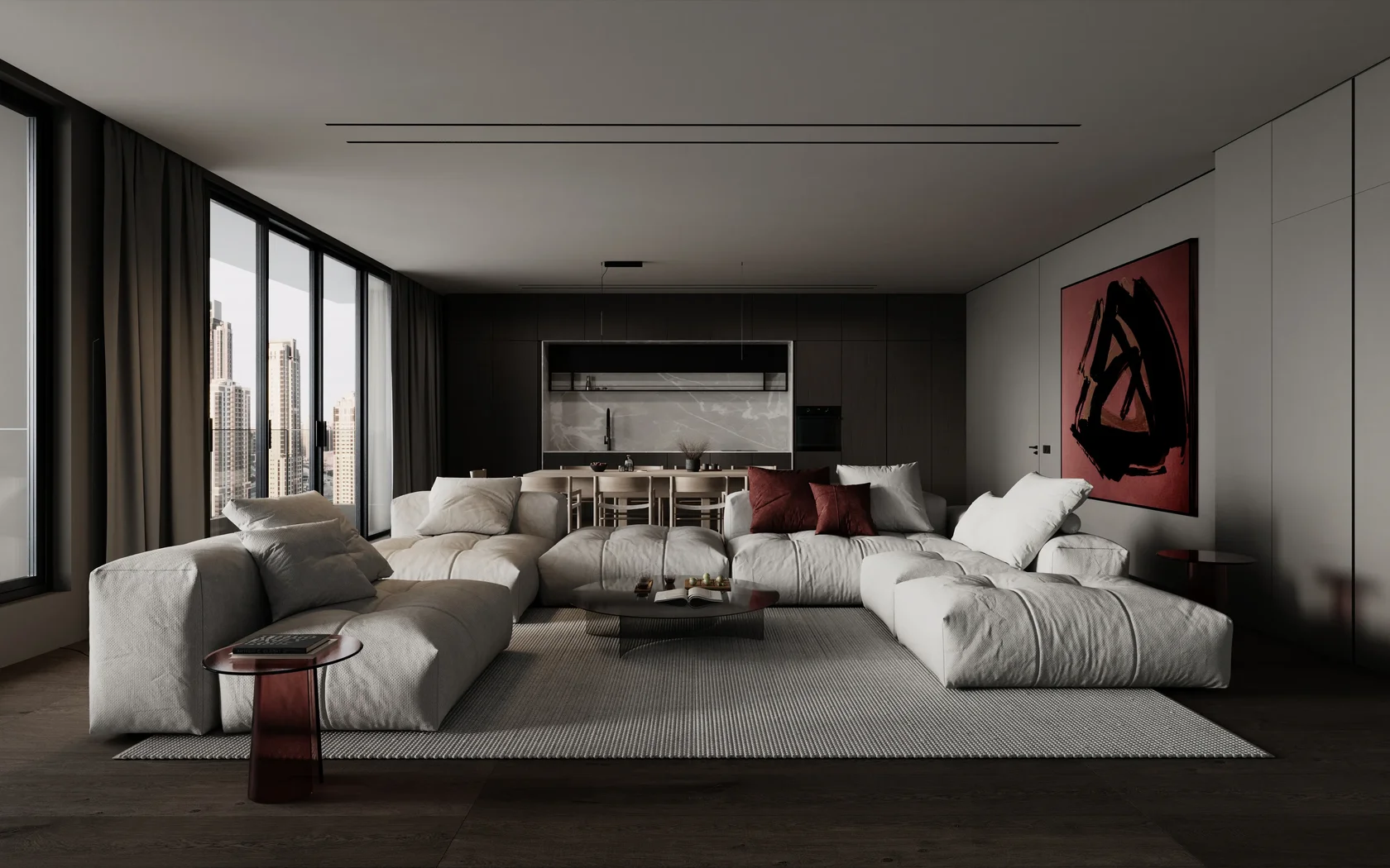 Selected architectural visualization — Projects cover