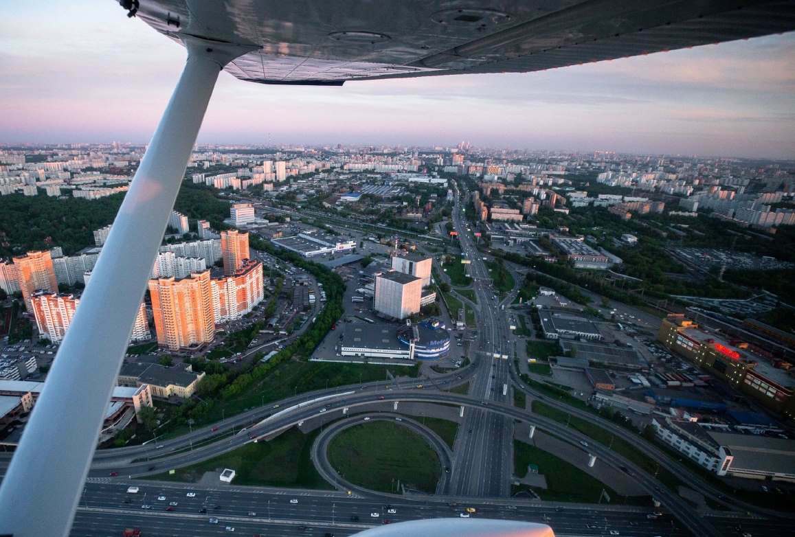 Вертолет над Лос Анджелесом