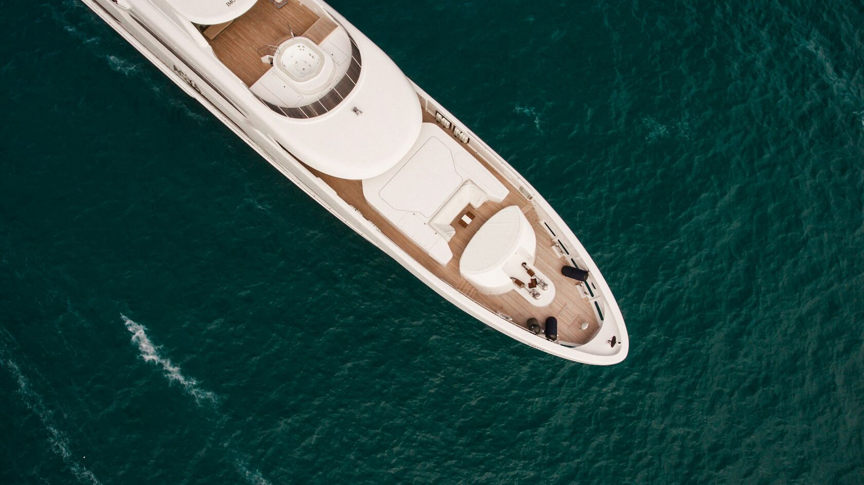 Yacht deck