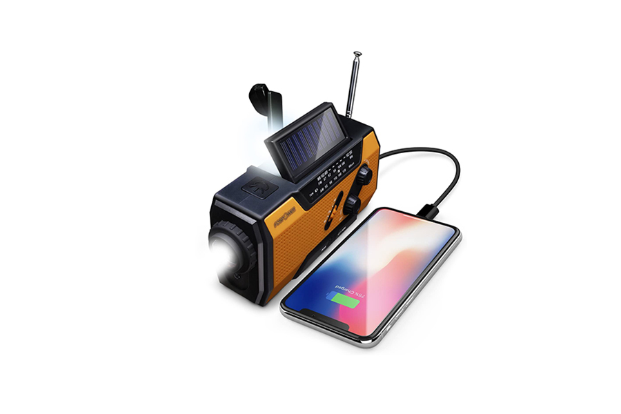 Зарядна радіо-станція FosPower 2000 mAh