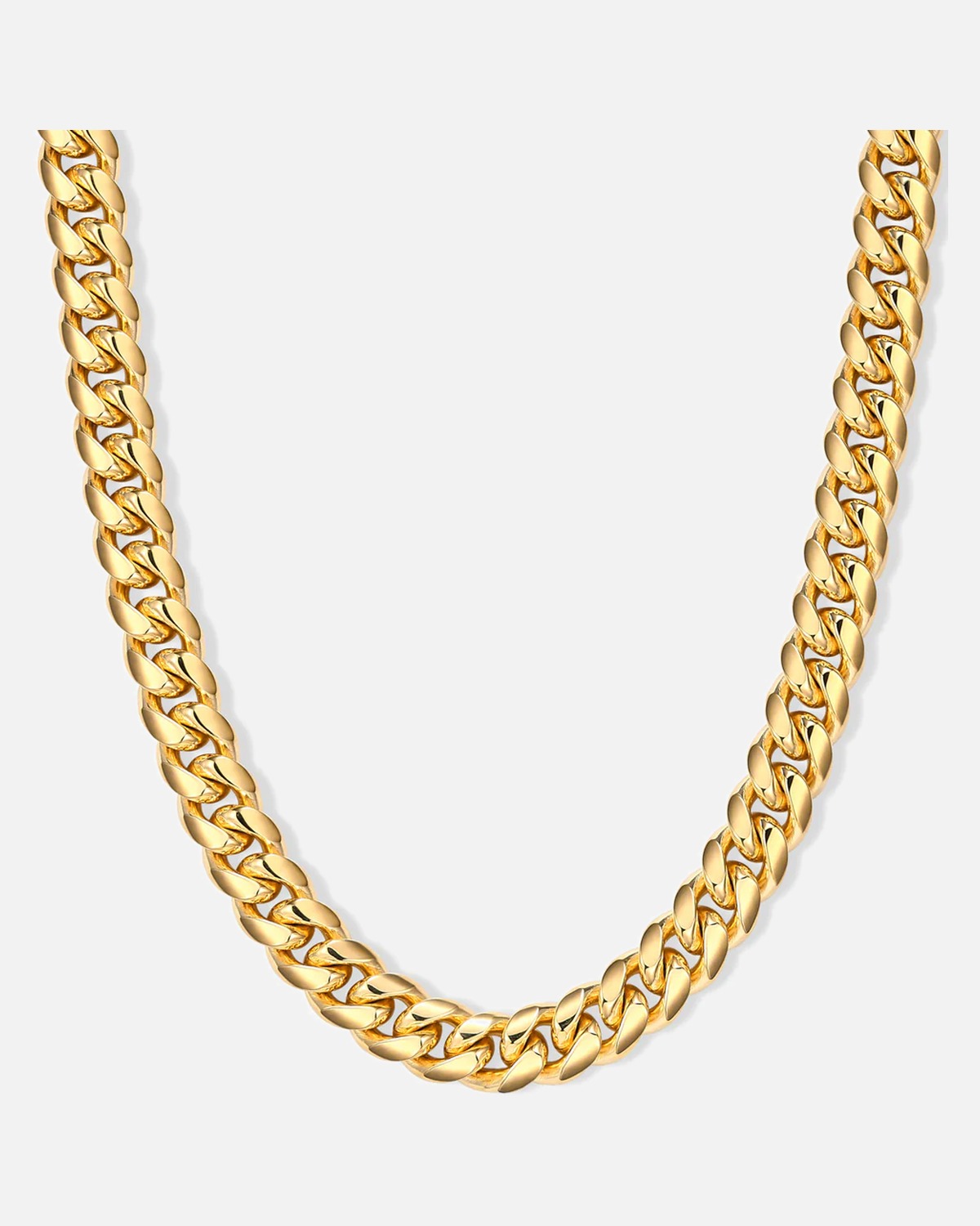 Cuban Link 8mm Gold Chain ICED KYIV