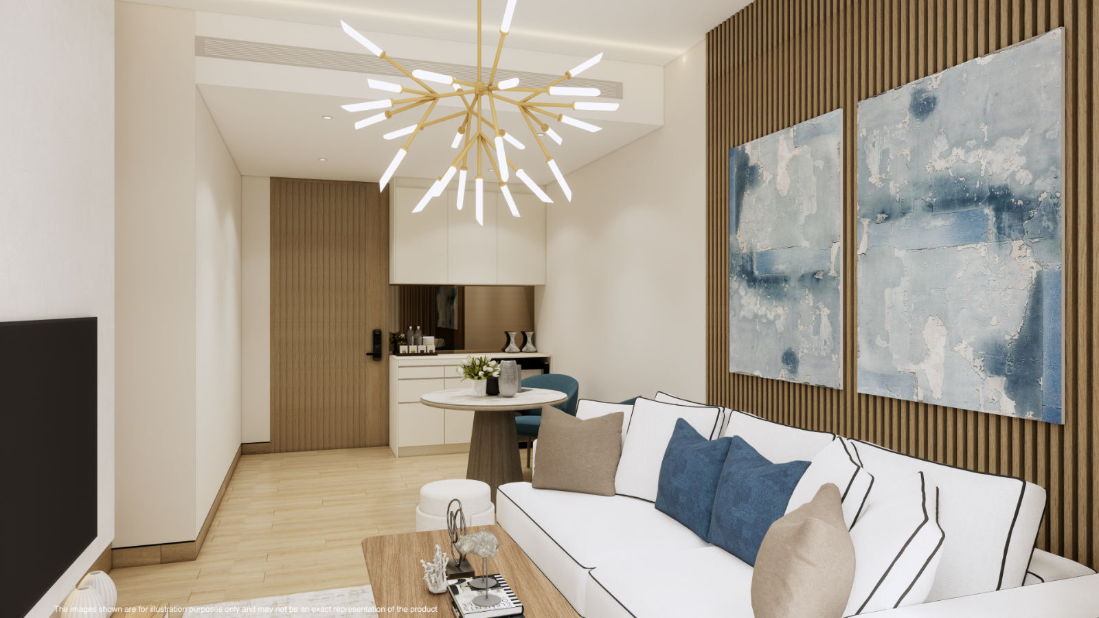 Living area, Building K residence, Maviston Mai Khao