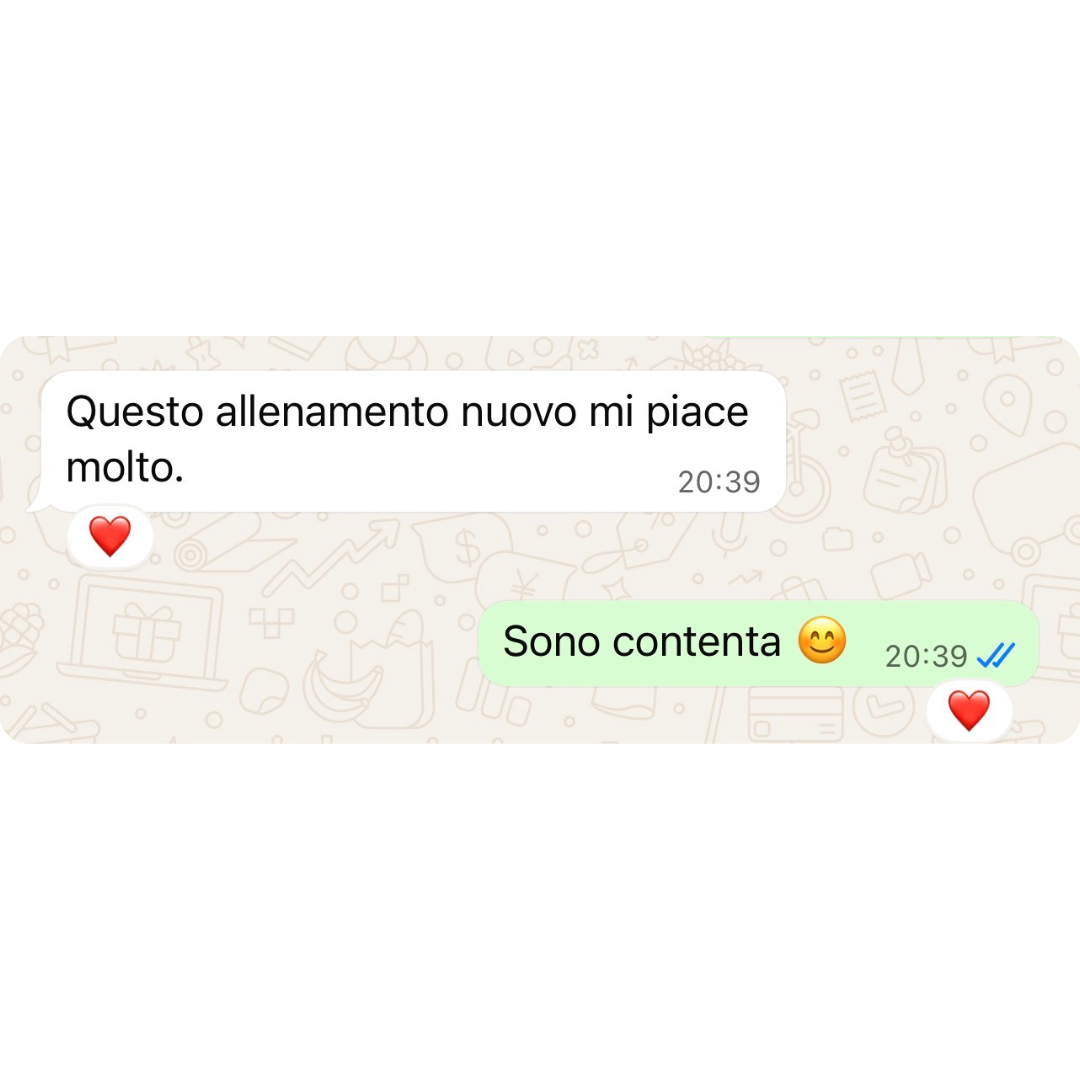 Recensione cliente via WhatsApp