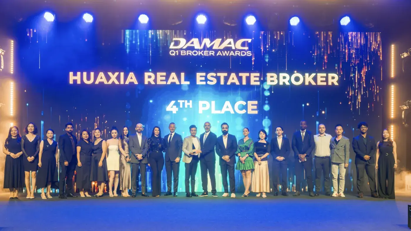 Huaxia Real Estate — 4th place, DAMAC Q1 Broker Awards