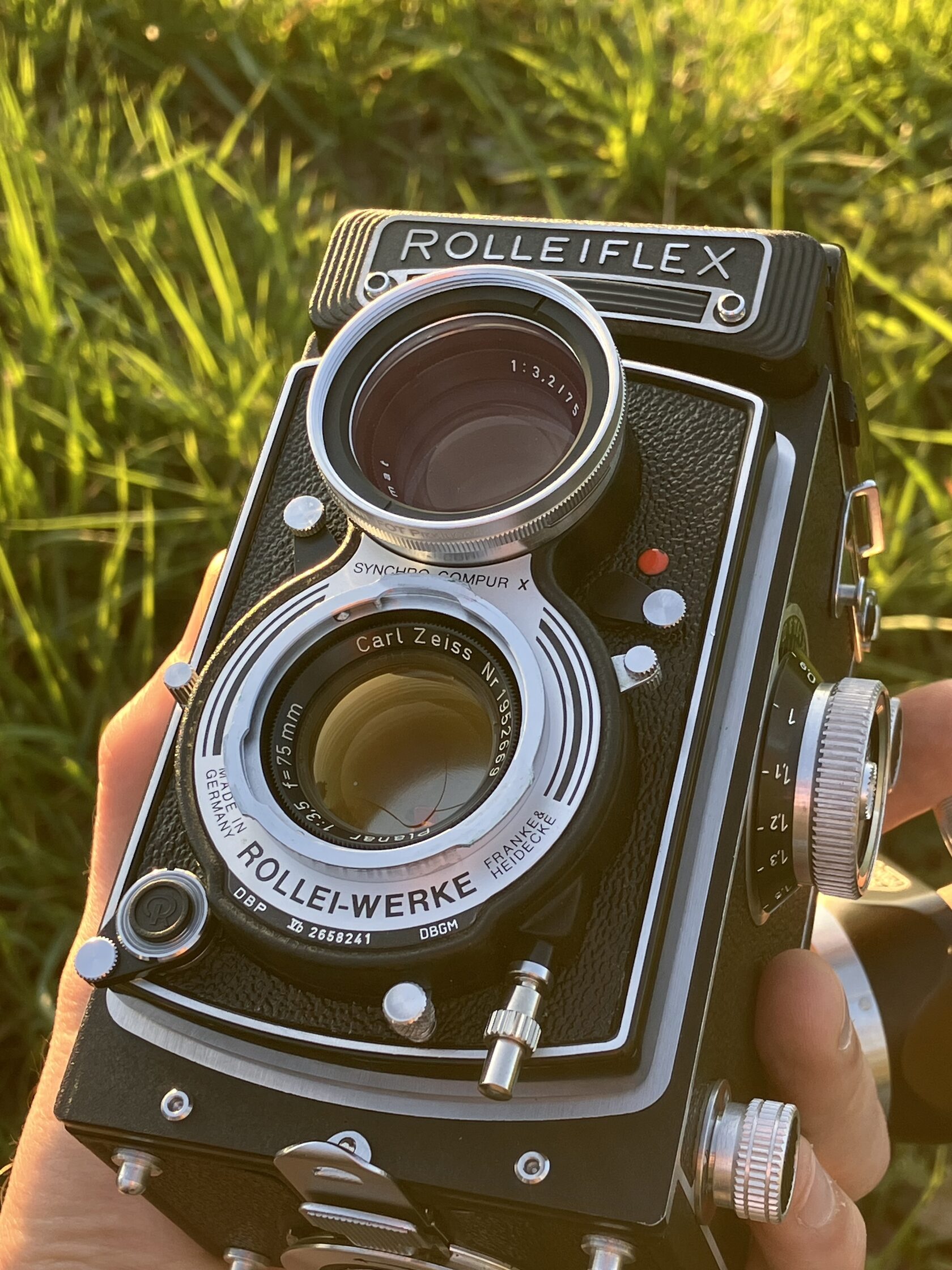 Carl Zeiss Planar 75/3.5 - 5 element version