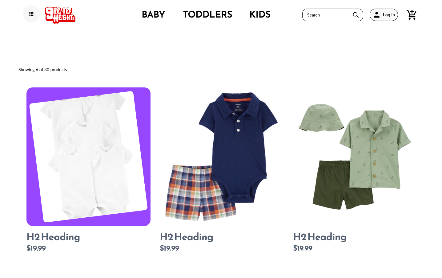 Greater Heights Browsing Page