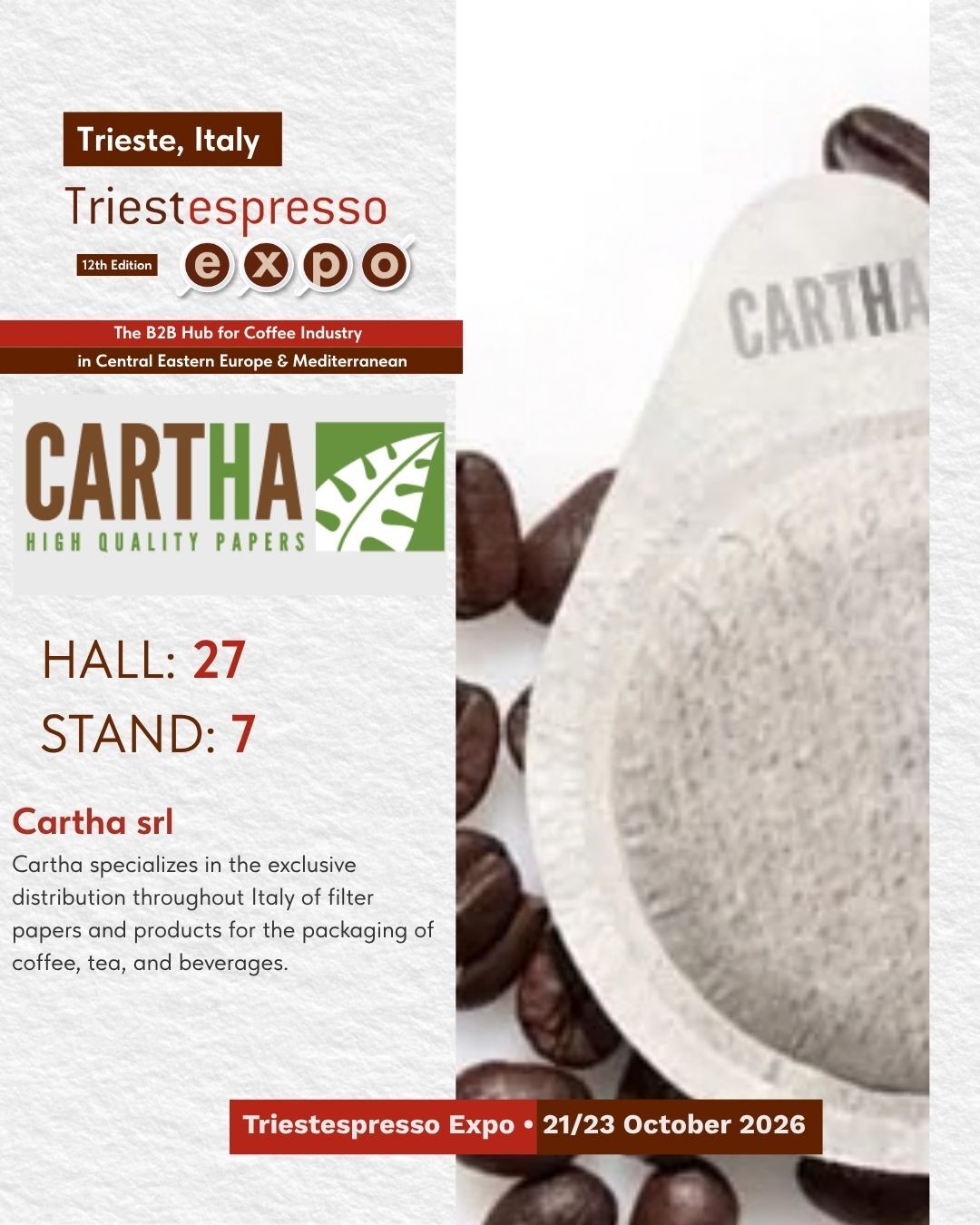 Cartha - Stand Triestespresso Expo