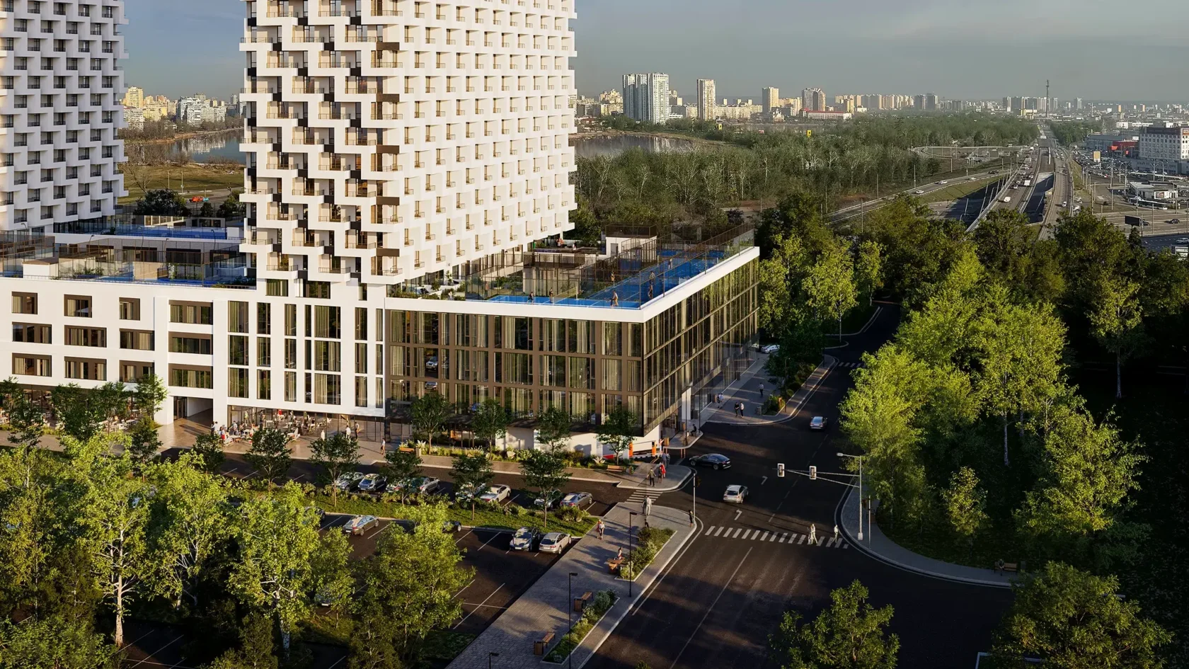 ЖК BOSTON Creative House Киев — архитектура комплекса