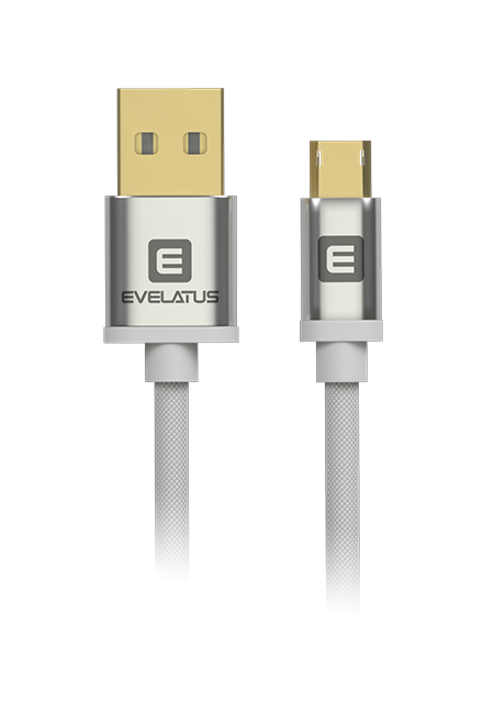 Gold micro USB cable