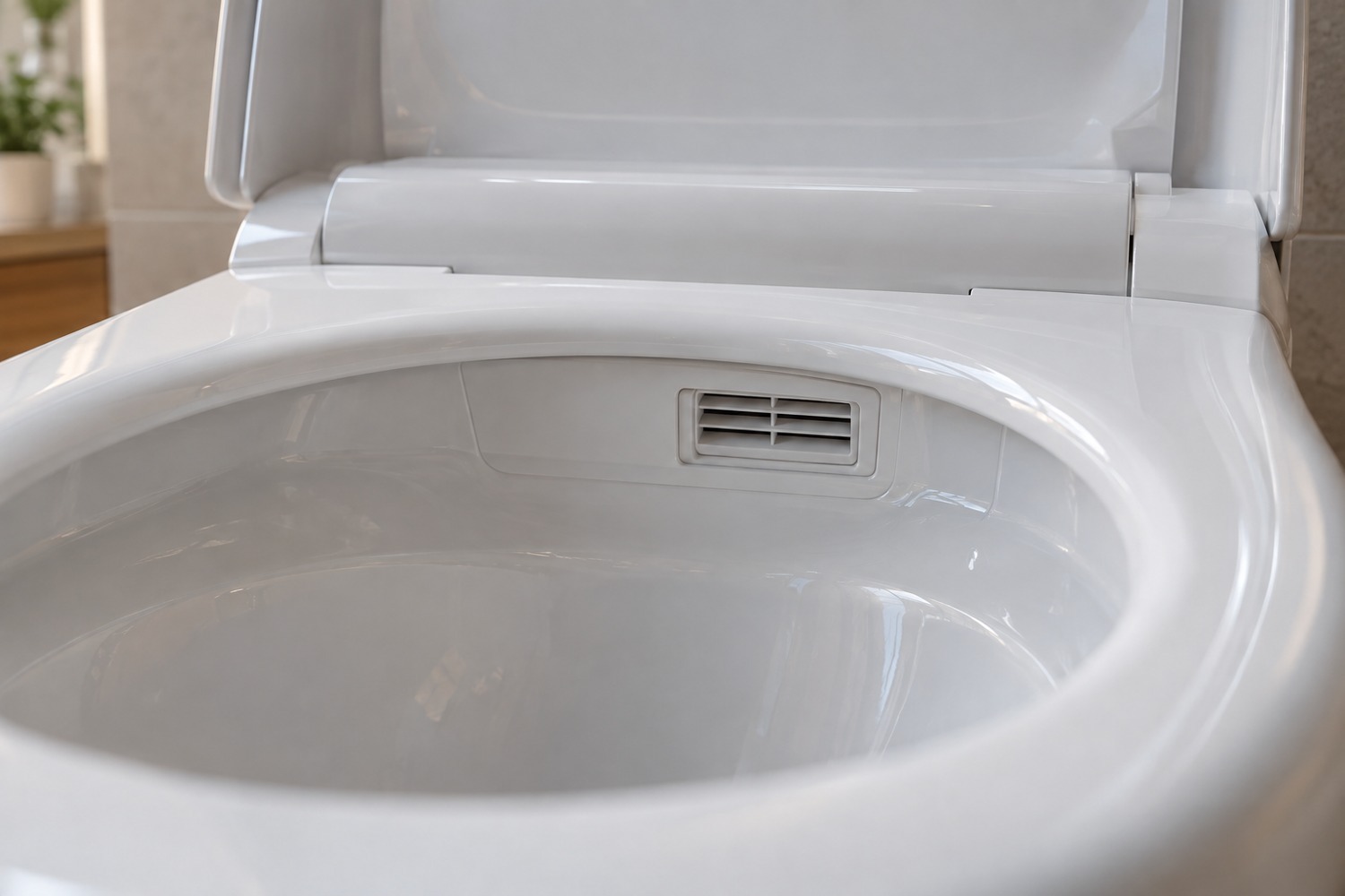 Warm-air drying outlet