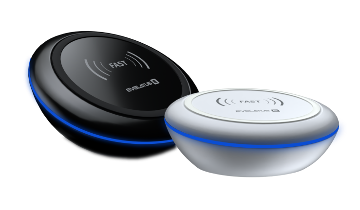 Wireless chargers made by Evelatus