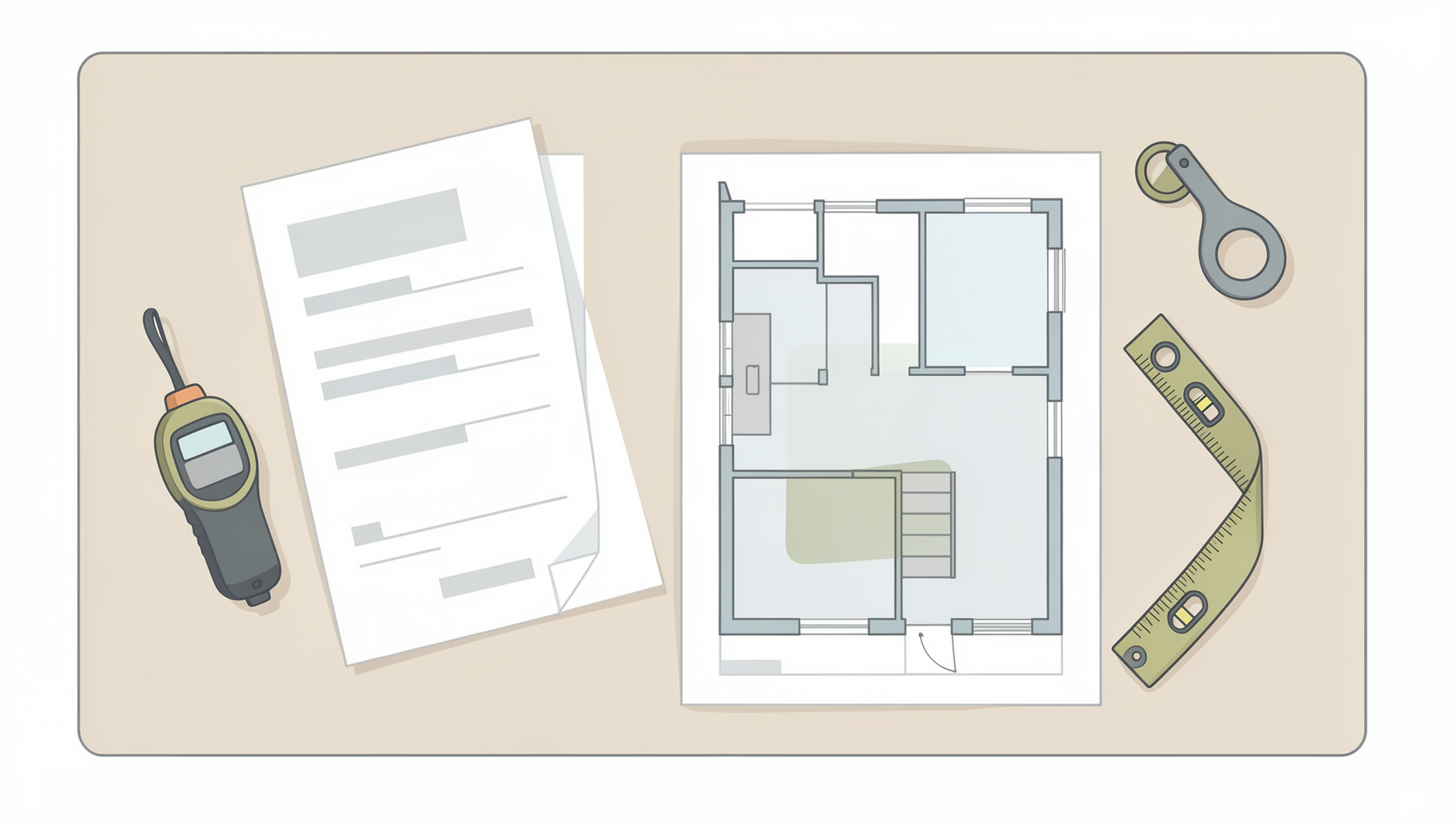Defect report during apartment handover