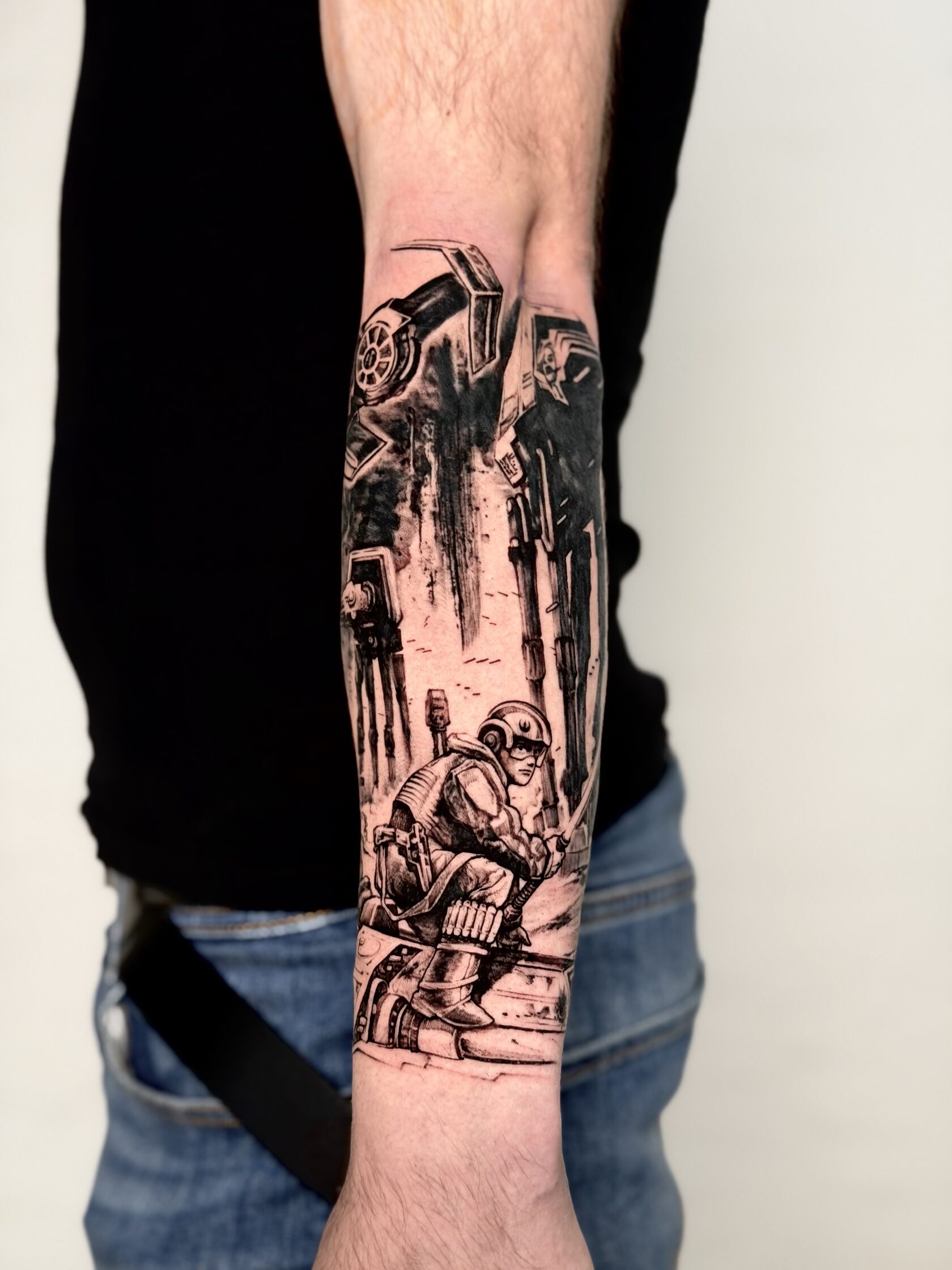 Anime Tattoo von Aleksandr – Arbeit 2