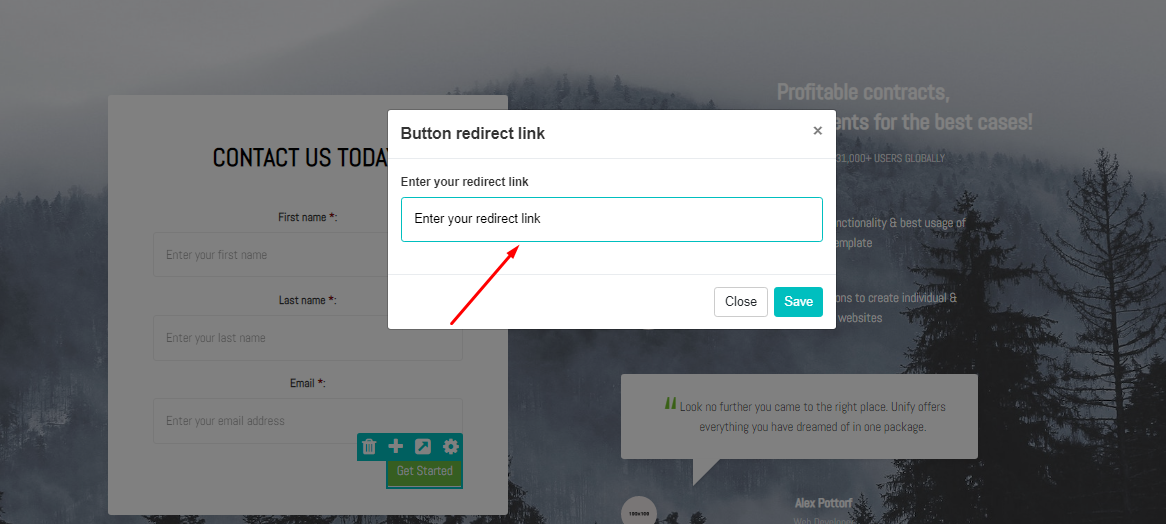 Redirection Nice Template Redirecting Referrals After Form Submission