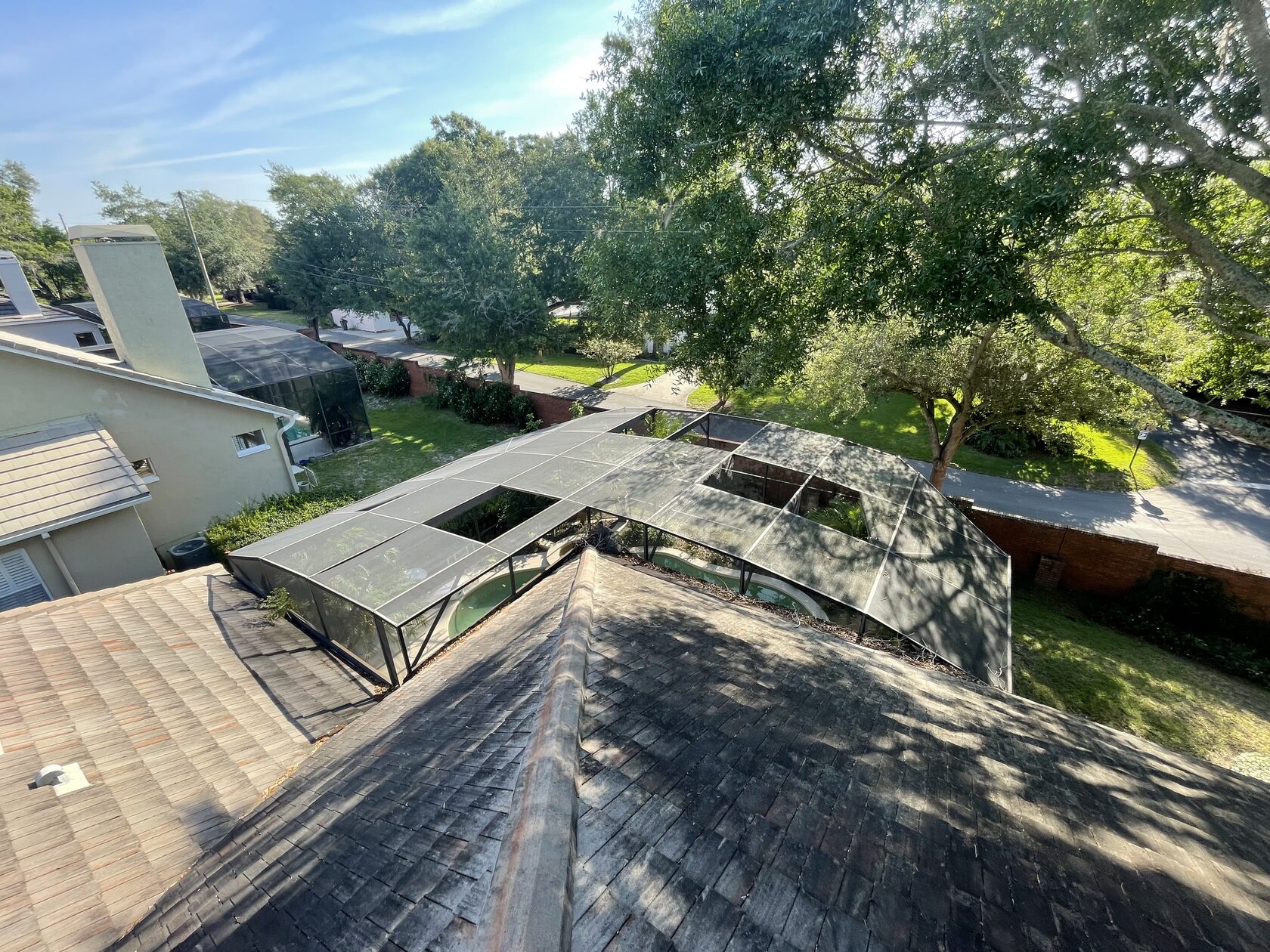 Individual pool screen panel repair