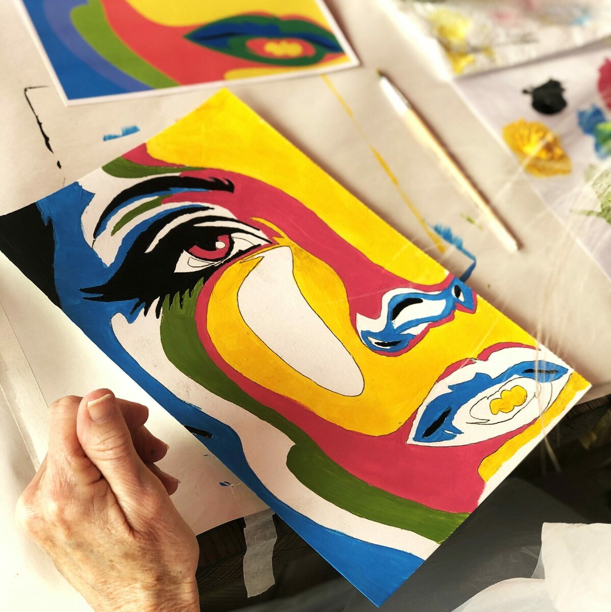 pop-art-wine-painting-workshop-for-beginners-artzone-art-studio