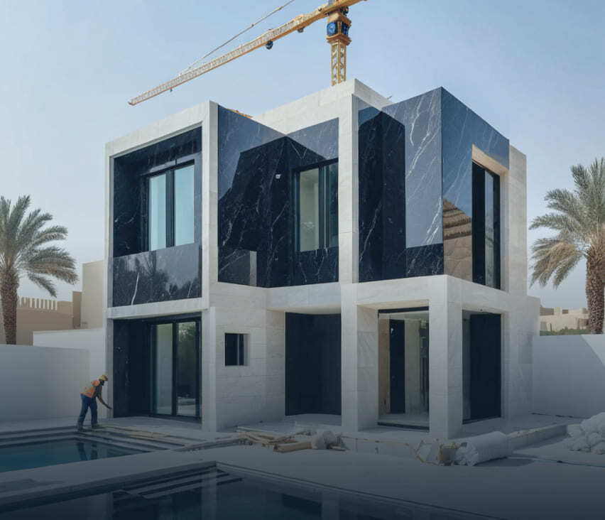 Villa construction and finishing in Dubai
