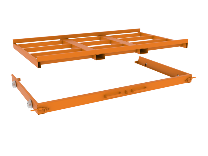 Shuffle Box Rack Storage tower for sheet metal | RAXMET