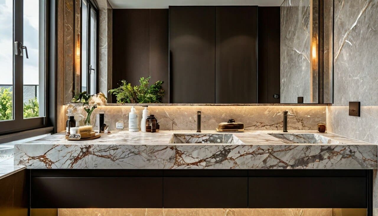 The Impact of Humidity on Stone Characteristics: Tips for Bathroom Countertop Care