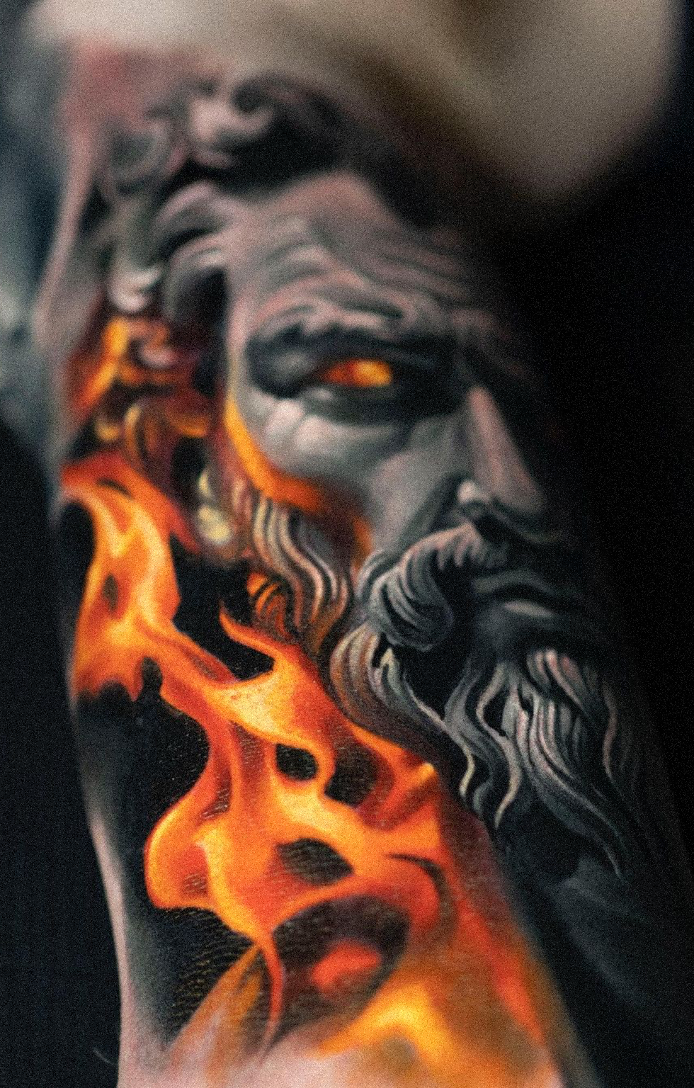 greek god tattoo