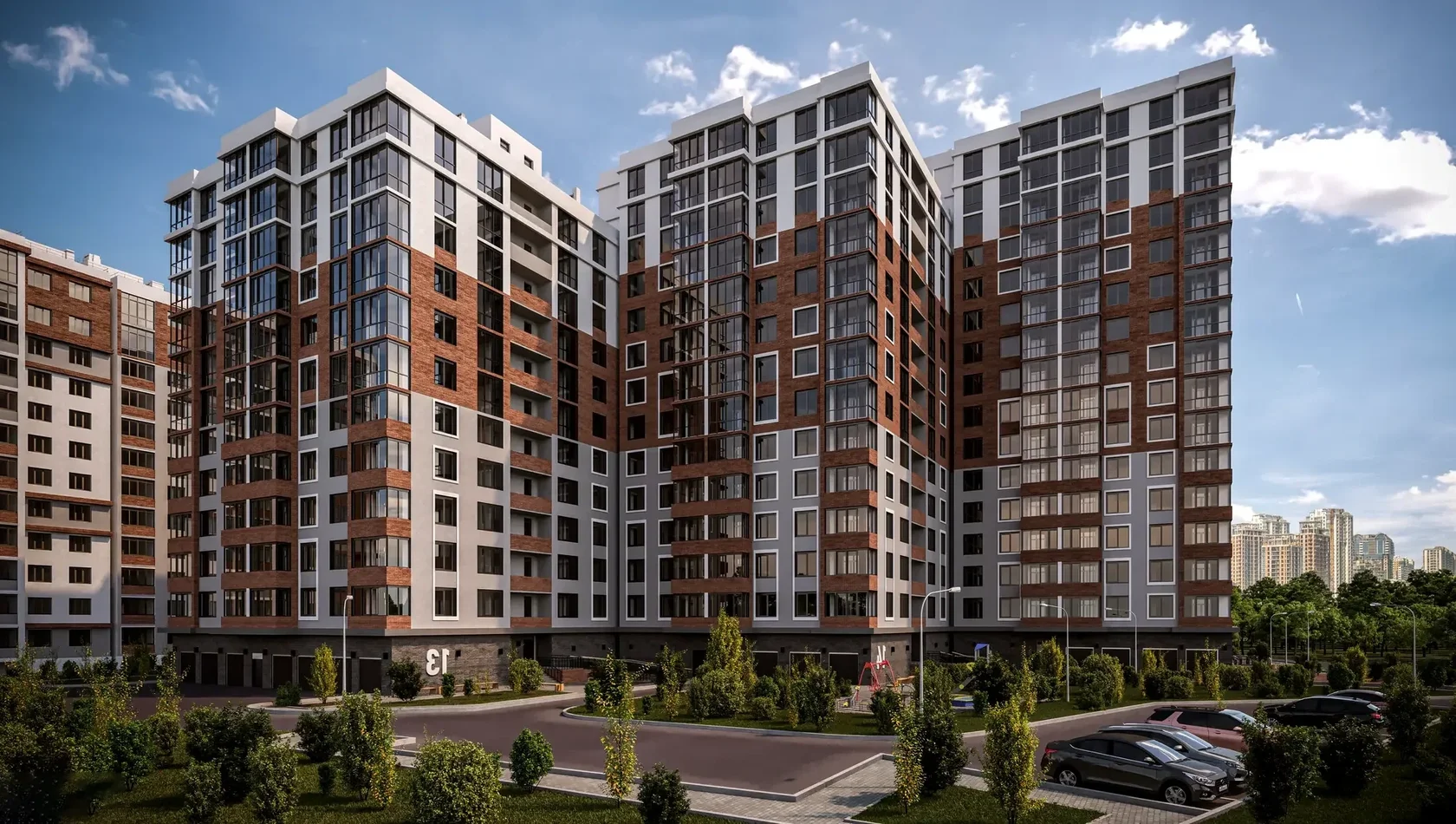 ЖК Золота Ера — архітектура комплексу з 15 будинків