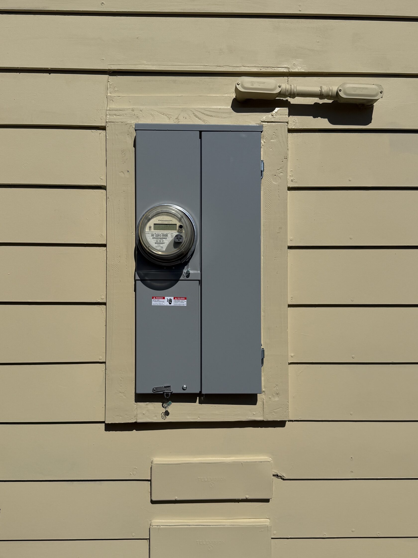 Completed electrical panel upgrade in Orange County