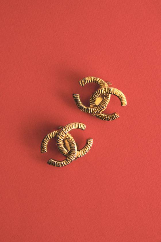 Chanel, винтажные серьги