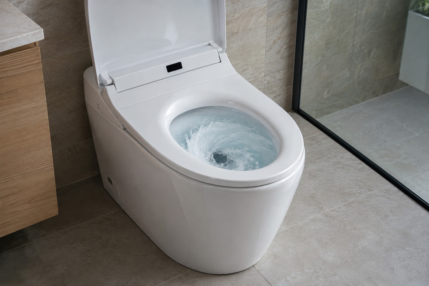 Automatic flushing