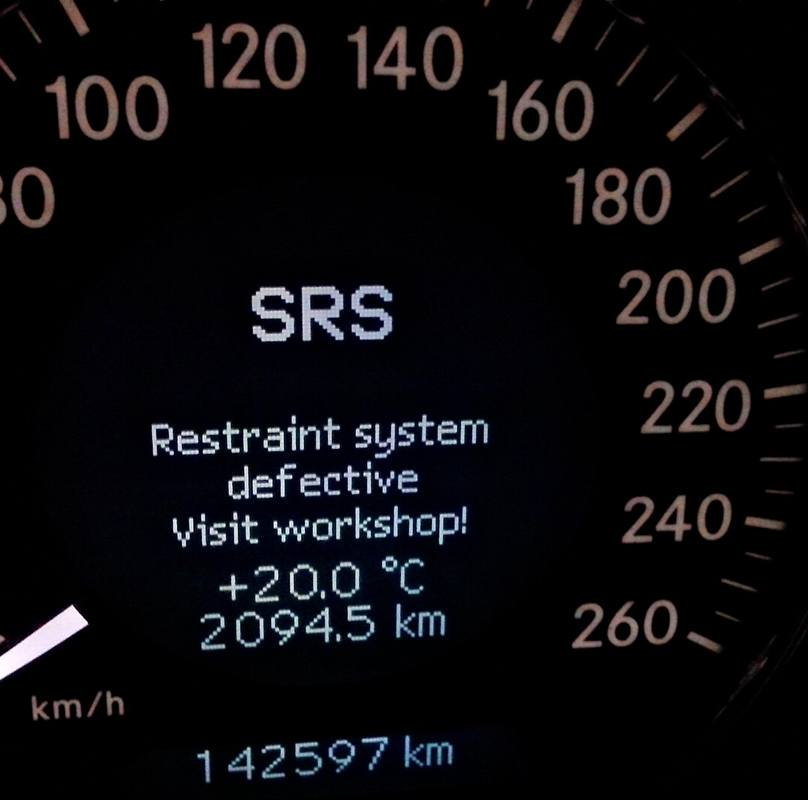 Прошивка блока AIRBAG (SRS)