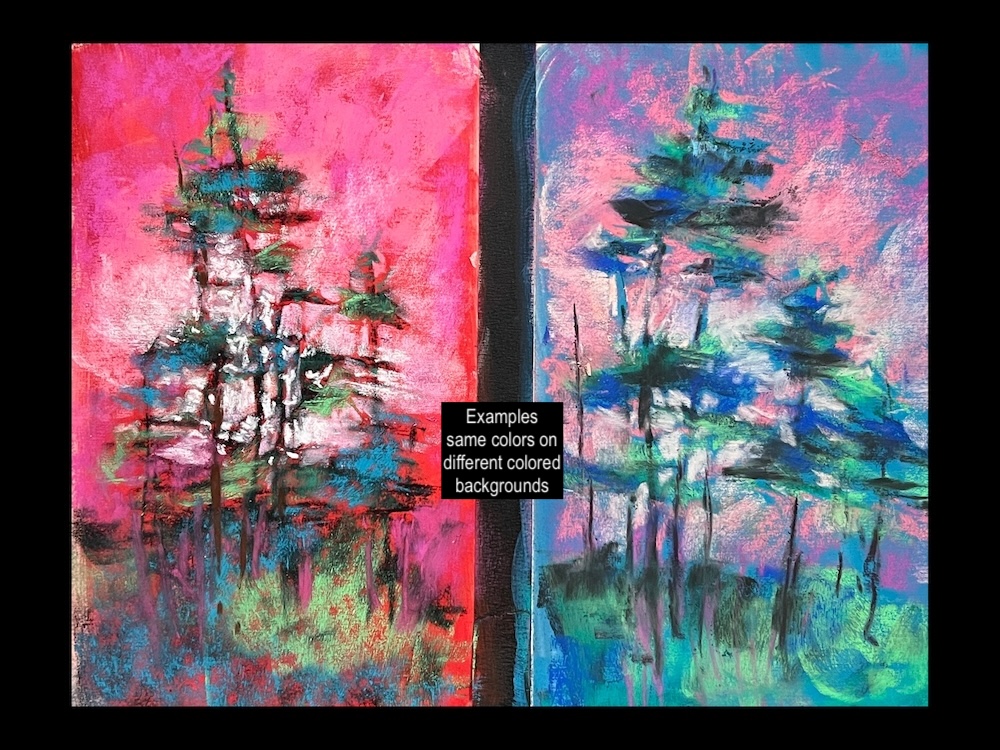 "The role of underpainting in pastel art" with Terrilynn Dubreuil