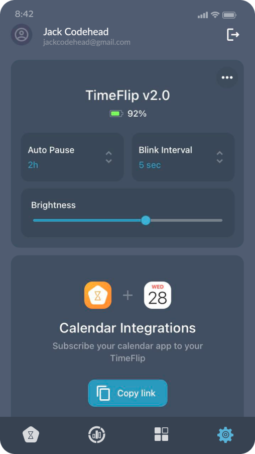 Enchance productivity with TIMEFLIP2 time tracking apps