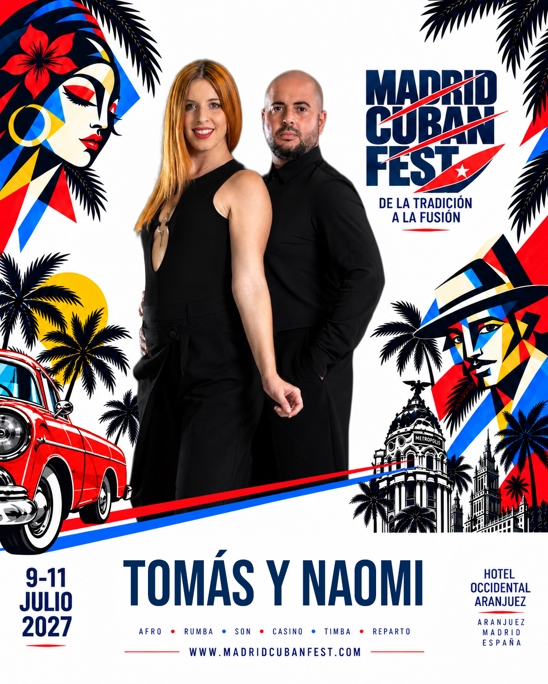 Tomás & Naomi — Madrid Cuban Fest 2027