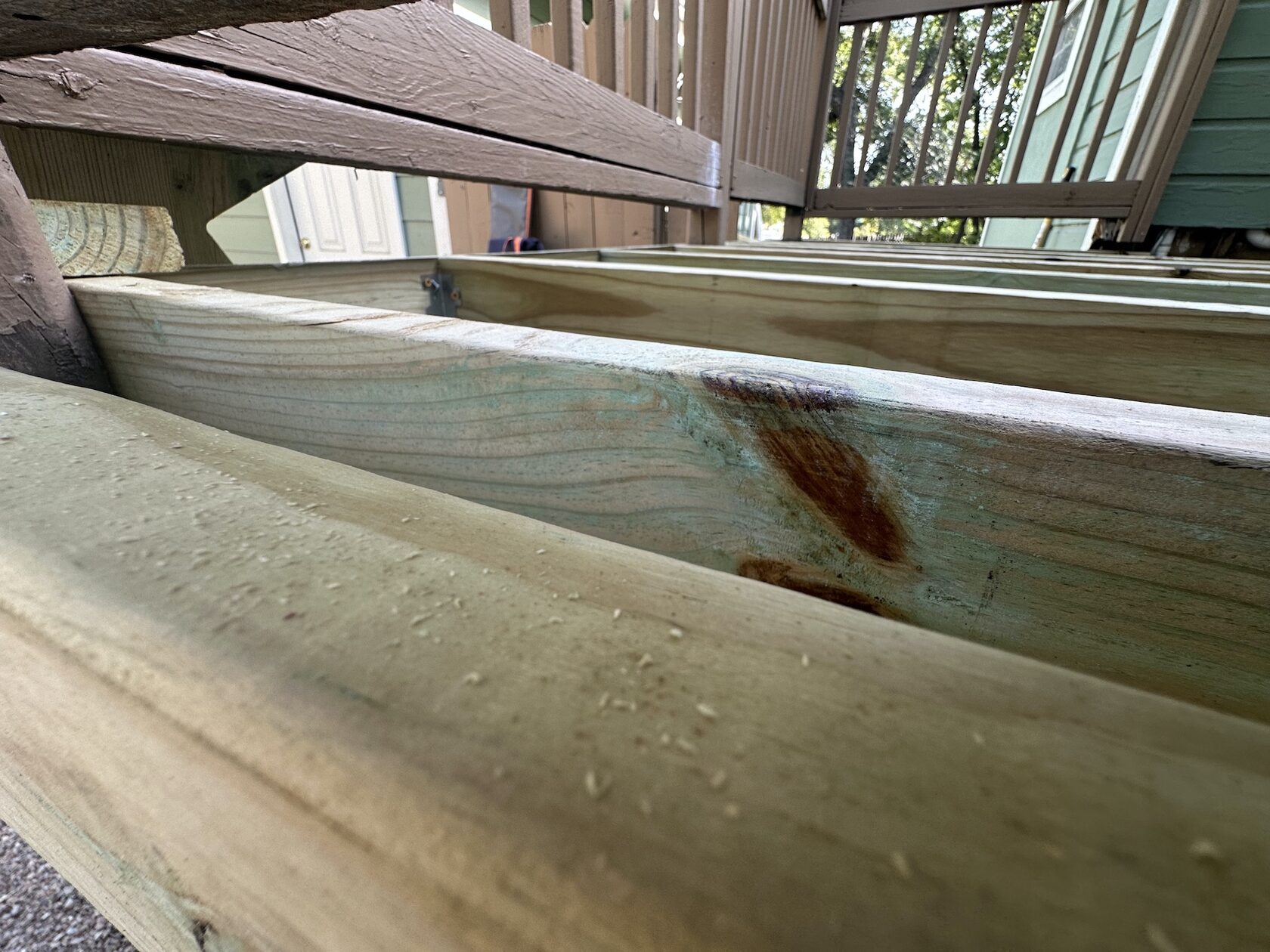 Porch and stair restoration Austin TX — process photo 9 of 23
