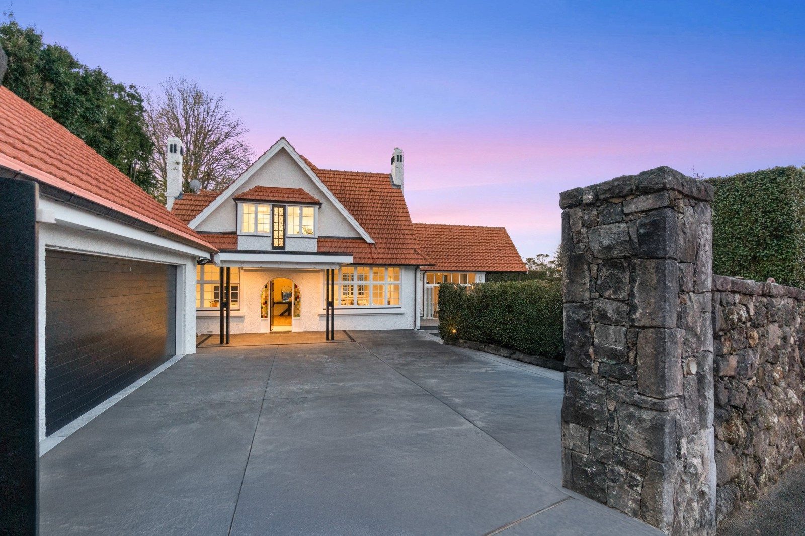 Refreshed street-facing exterior of the Owens Road Epsom character home