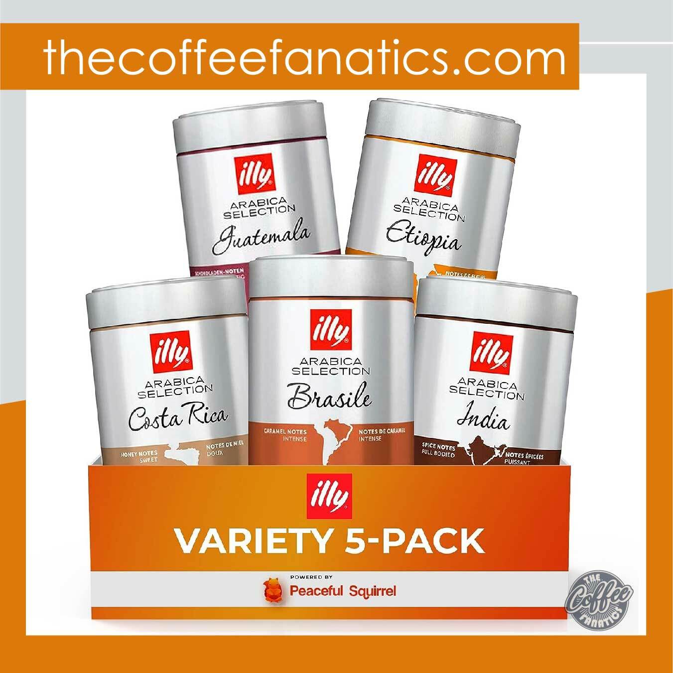 thumbnail image 2 of Illy Arabica Selections Guatemala Whole Bean Coffee - 100% Arabica, Dark Roast, 6 Pack 2 of 5