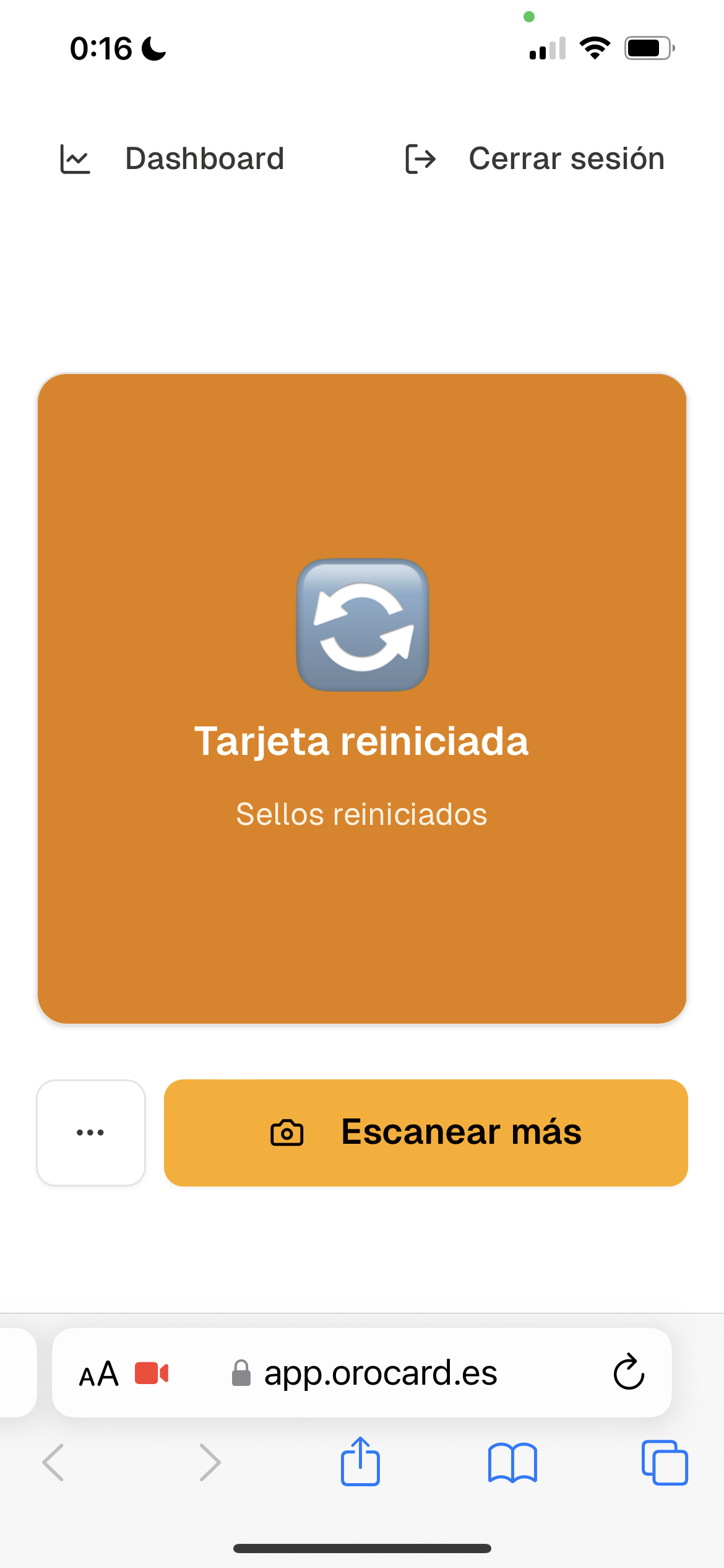 tarjeta completa con regalo disponible