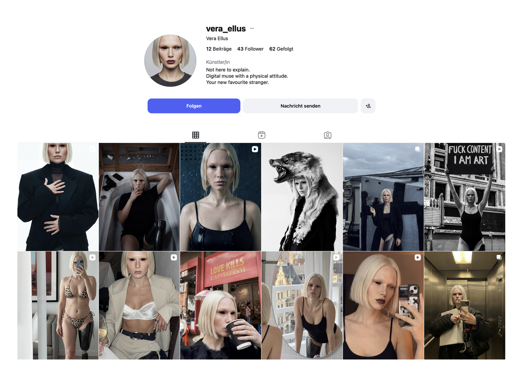 Vera, an evolving digital persona