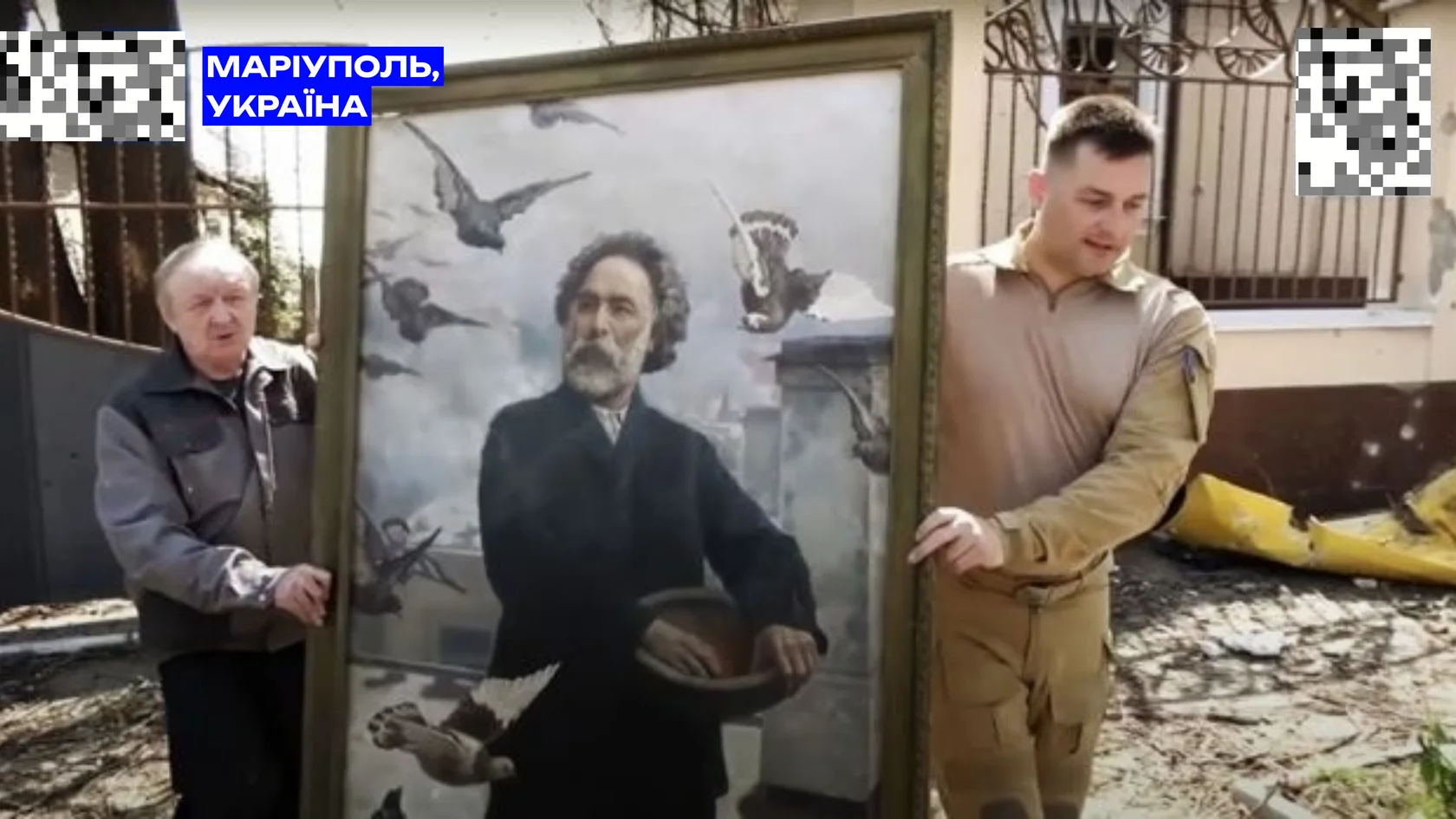 Вигляд на Азовсталь із супутника