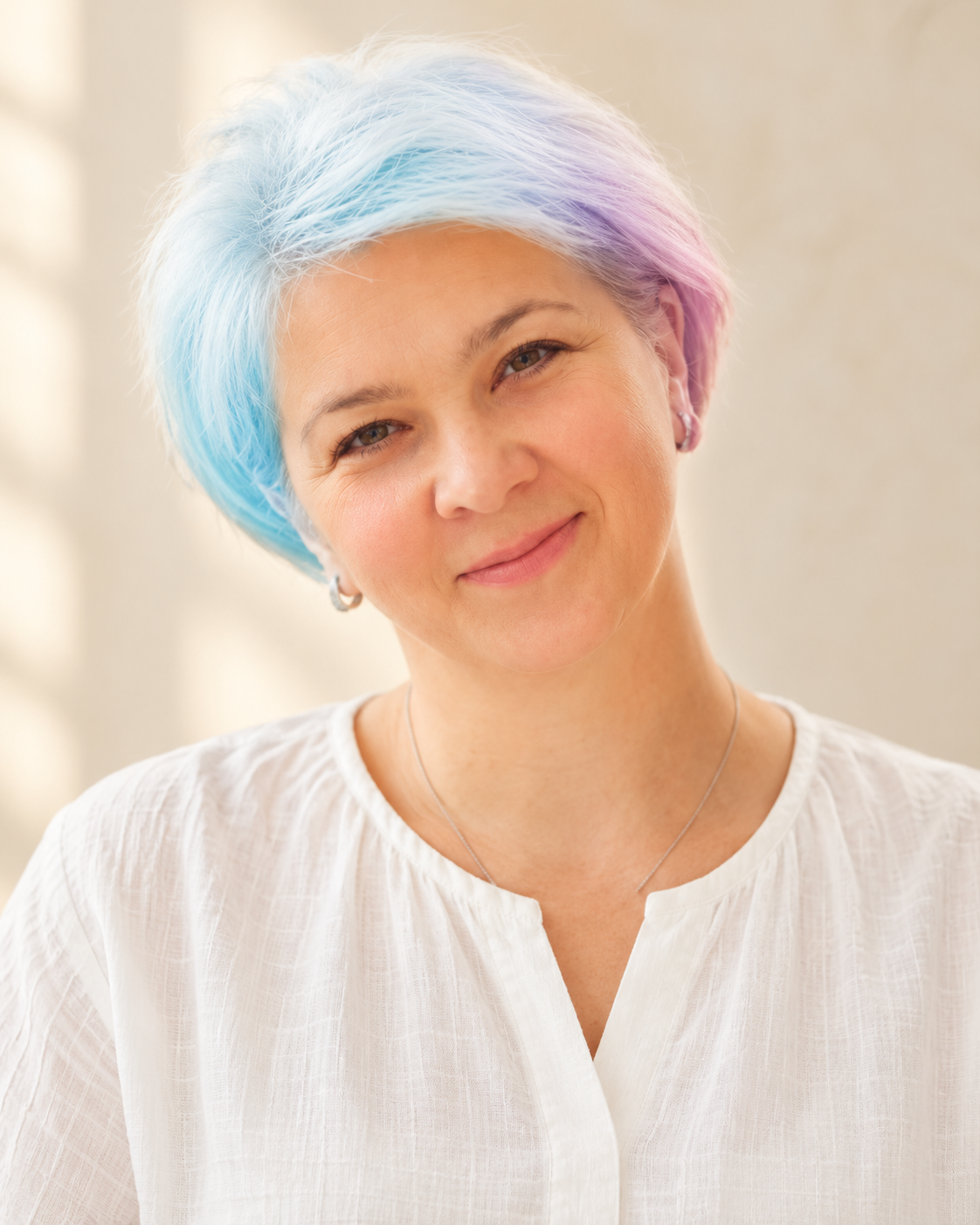 Professional portrait of Marta Lev, beauty specialist