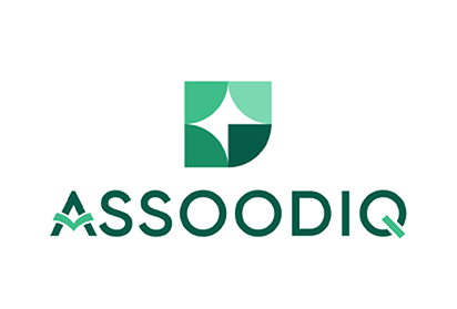 Assodiq logotipi — Amaan patent agentligi mijozi