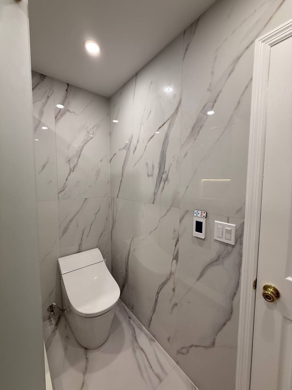 Bathroom remodeling project