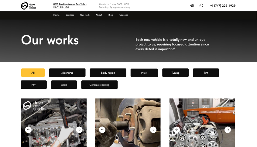 Drive Car Studio: Elevating Auto Experiences in Sun Valley, LA | Case ...